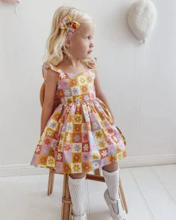 Peppa Girls Floral Dress