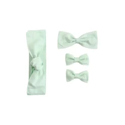 Peppermint Pink Baby Girl Tulle Hair Accessories