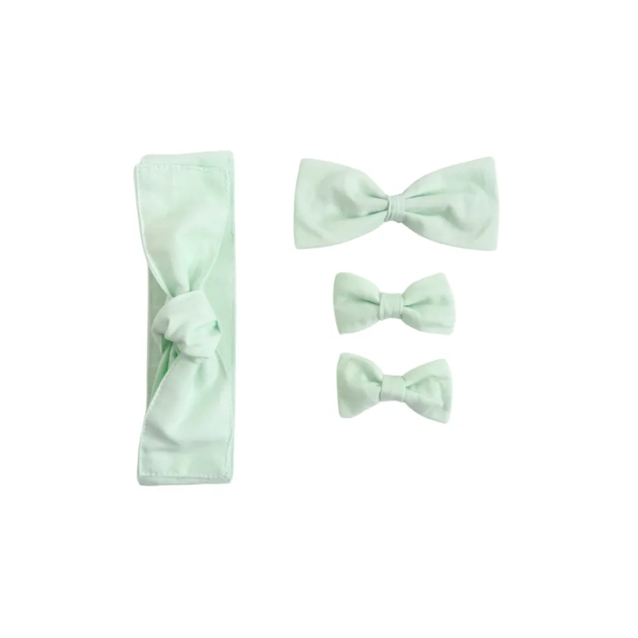 Peppermint Pink Baby Girl Tulle Hair Accessories