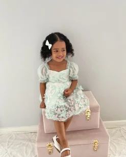 Peppermint Pink Baby Girl Tulle Hair Accessories