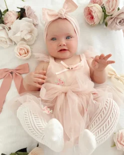 Perfect Pink Baby Girl Tulle Hair Accessories