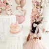 Perfect Pink Tulle Girls Hair Bow