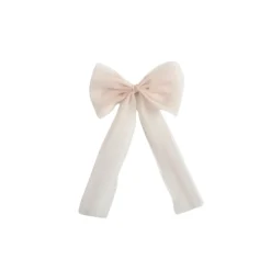 Perfect Pink Tulle Girls Hair Bow