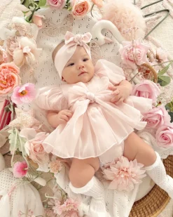 Petal Pink Hattie Belle Baby Girl Hair Accessories