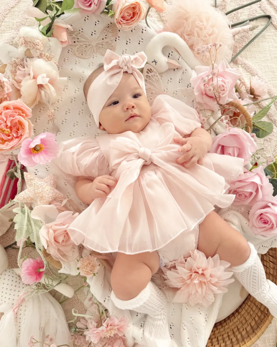 Petal Pink Hattie Belle Baby Girl Hair Accessories