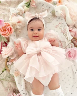 Petal Pink Hattie Belle Baby Girl Hair Accessories