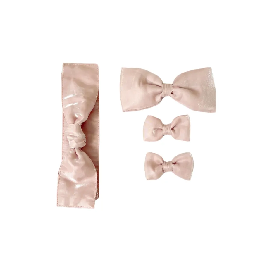 Pink Mermaid Baby Girl Hair Accessories