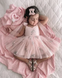 Pink Swan Lake Baby Girl Tulle Hair Accessories
