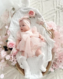 Pink Swan Lake Baby Girl Tulle Hair Accessories