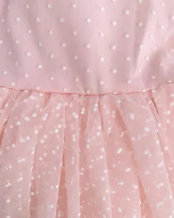 Pixie Pink Rose Flower Girl Dress