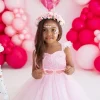 Posey Candy Pink Sequin Girls Party Dress