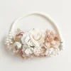 Priscilla Stretch Baby Girls Flower Crown