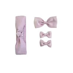 Purple Pearl Hattie Belle Baby Girl Hair Accessories