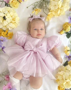 Purple Pearl Hattie Belle Baby Girl Hair Accessories