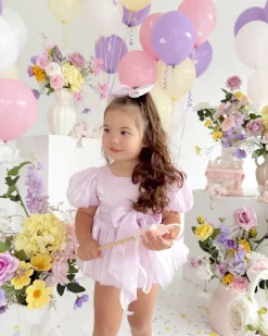Purple Pearl Hattie Belle Baby Girl Hair Accessories