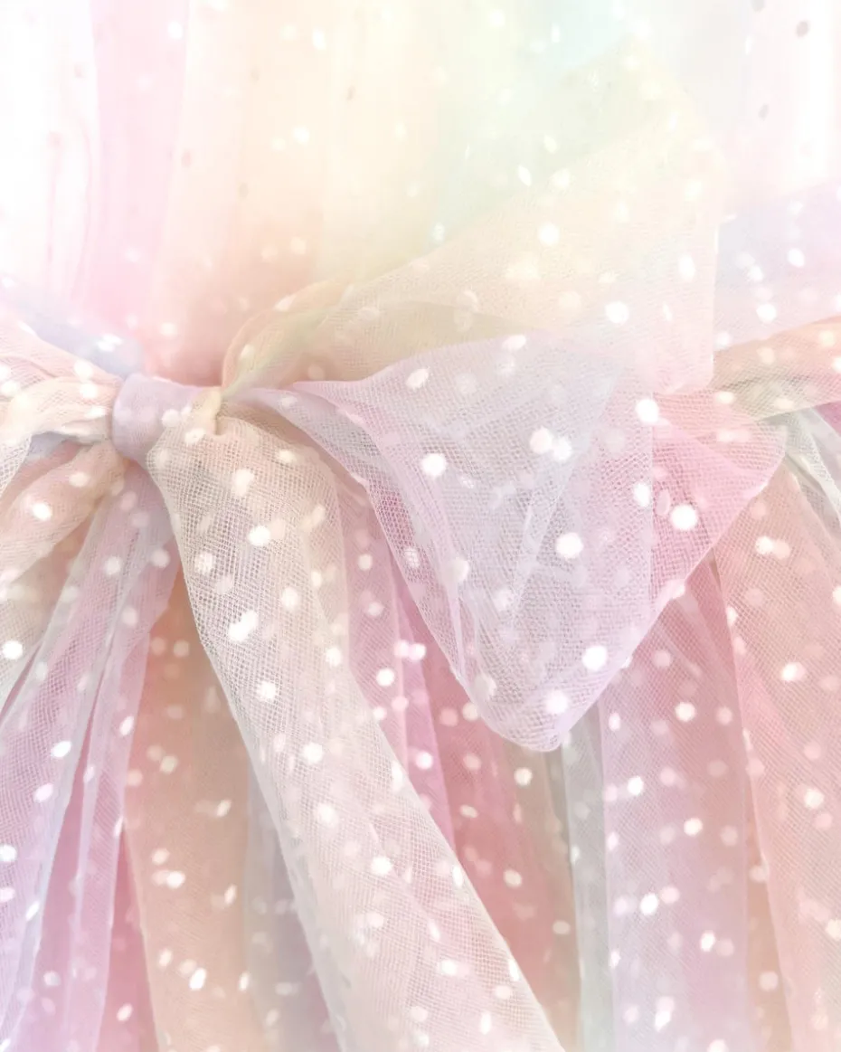 Rainbow Fairy Floss Baby Girl Romper