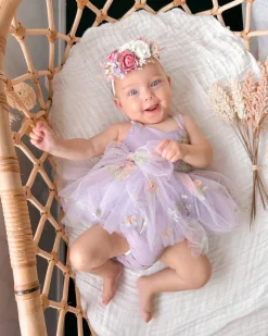 Rosabelle Stretch Baby Girl Flower Crown
