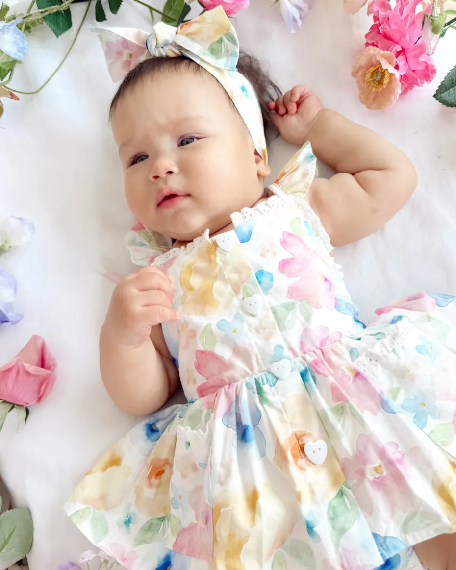 Sable Baby Girl Floral Hair Accessories