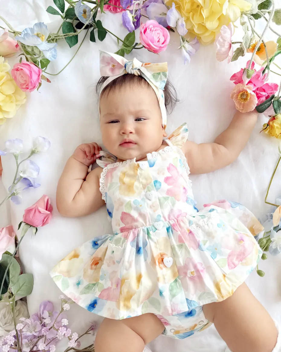 Sable Baby Girl Floral Hair Accessories
