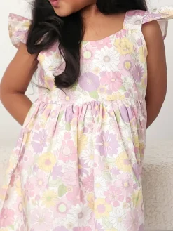 Saylor Girls Floral Pink Dress