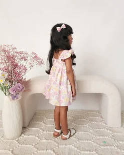 Saylor Girls Floral Pink Dress