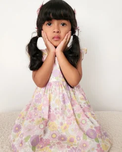 Saylor Girls Floral Pink Dress