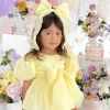 Scarlette Rose Canary Lemon Baby Girl Romper