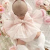 Scarlette Rose Petal Pink Baby Girl Romper
