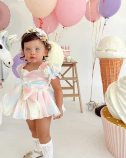 Sherbet Fairy Baby Girl Romper