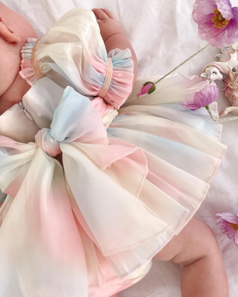 Sherbet Fairy Baby Girl Romper