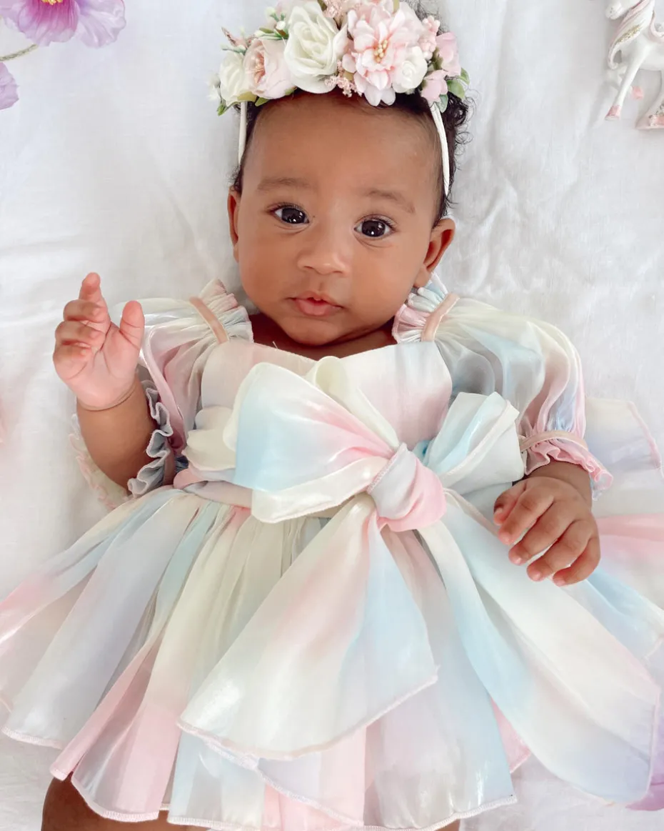 Sherbet Fairy Baby Girl Romper