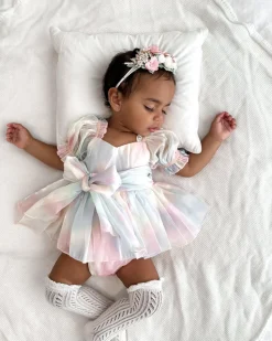 Sherbet Fairy Baby Girl Romper