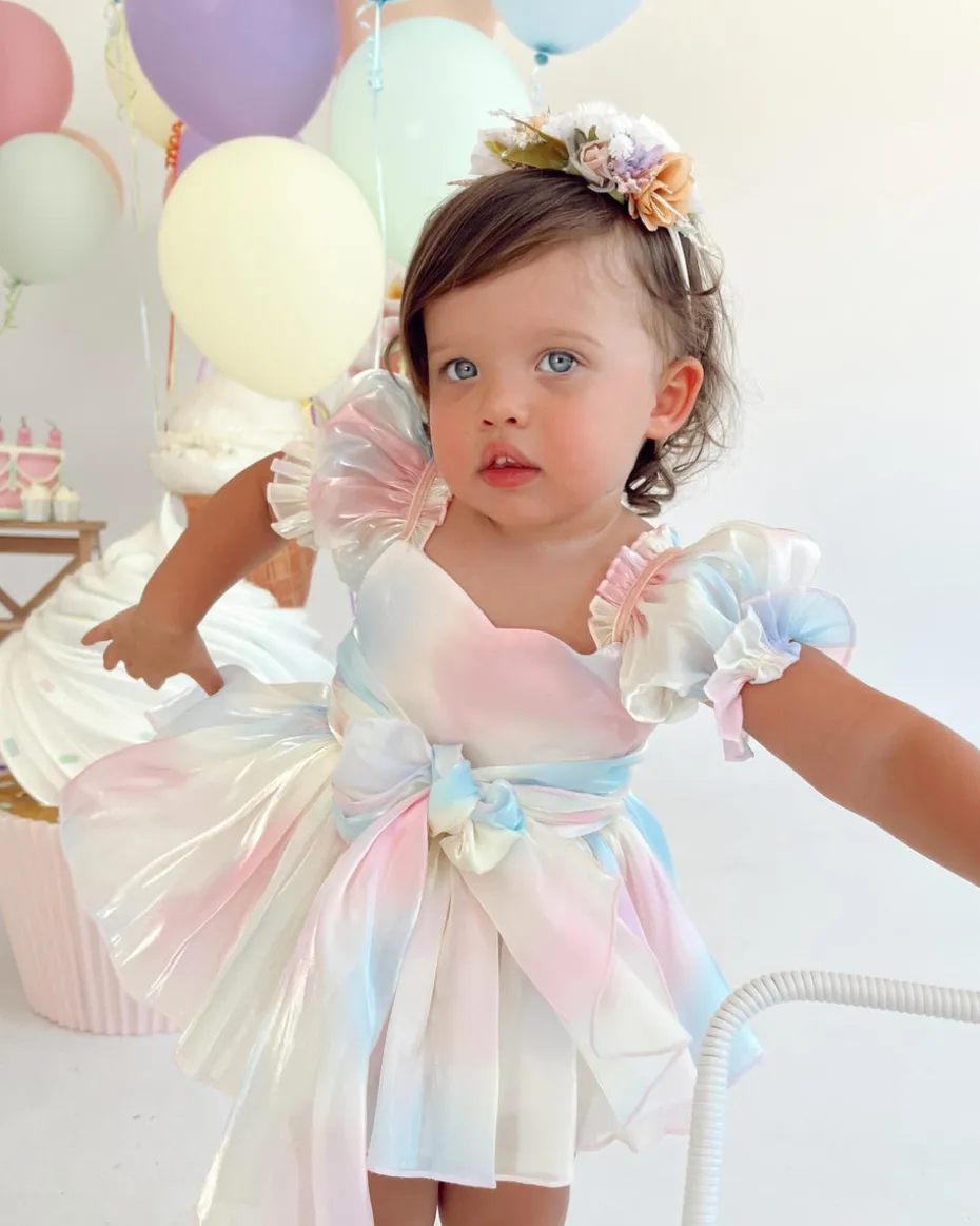 Sherbet Fairy Baby Girl Romper
