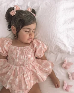 Shiloh Bloom Baby Girl Floral Romper