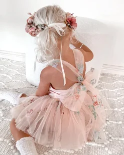 Sugar Plum Heavenly Pink Baby Girl Romper
