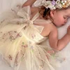 Sugar Plum Lemon Baby Girl Romper