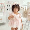 Swan Lake Ballerina Pink Baby Girl Romper