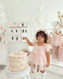 Swan Lake Ballerina Pink Baby Girl Romper