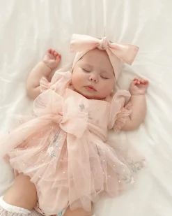 Swan Lake Ballerina Pink Baby Girl Romper