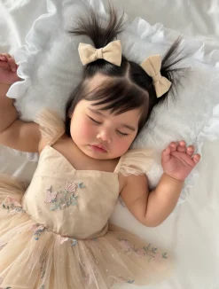 The Rose Champagne Baby Girl Romper