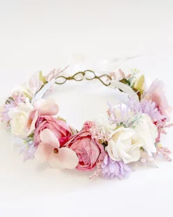 Tinker Rose Girls Flower Crown