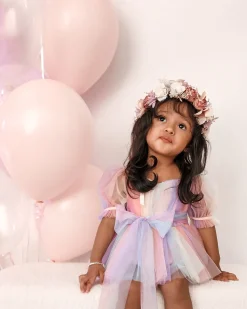 Tinker Rose Girls Flower Crown