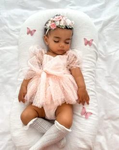 Tinkerbell Romper Pastel Pink Baby Girl Romper