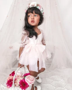 Tinkerbell Romper Pastel Pink Baby Girl Romper