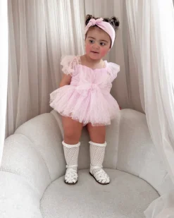 Tinkerbell Sweet Lilac Baby Girl Romper