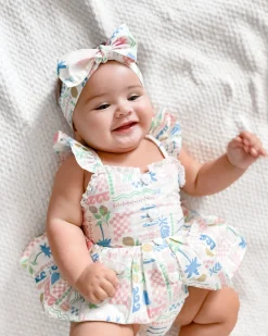 Tropicana Baby Girl Floral Hair Accessories