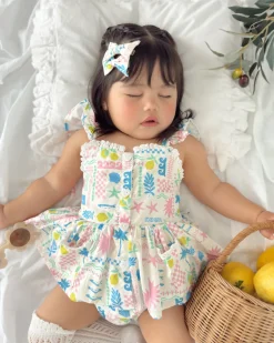 Tropicana Baby Girls Floral Romper