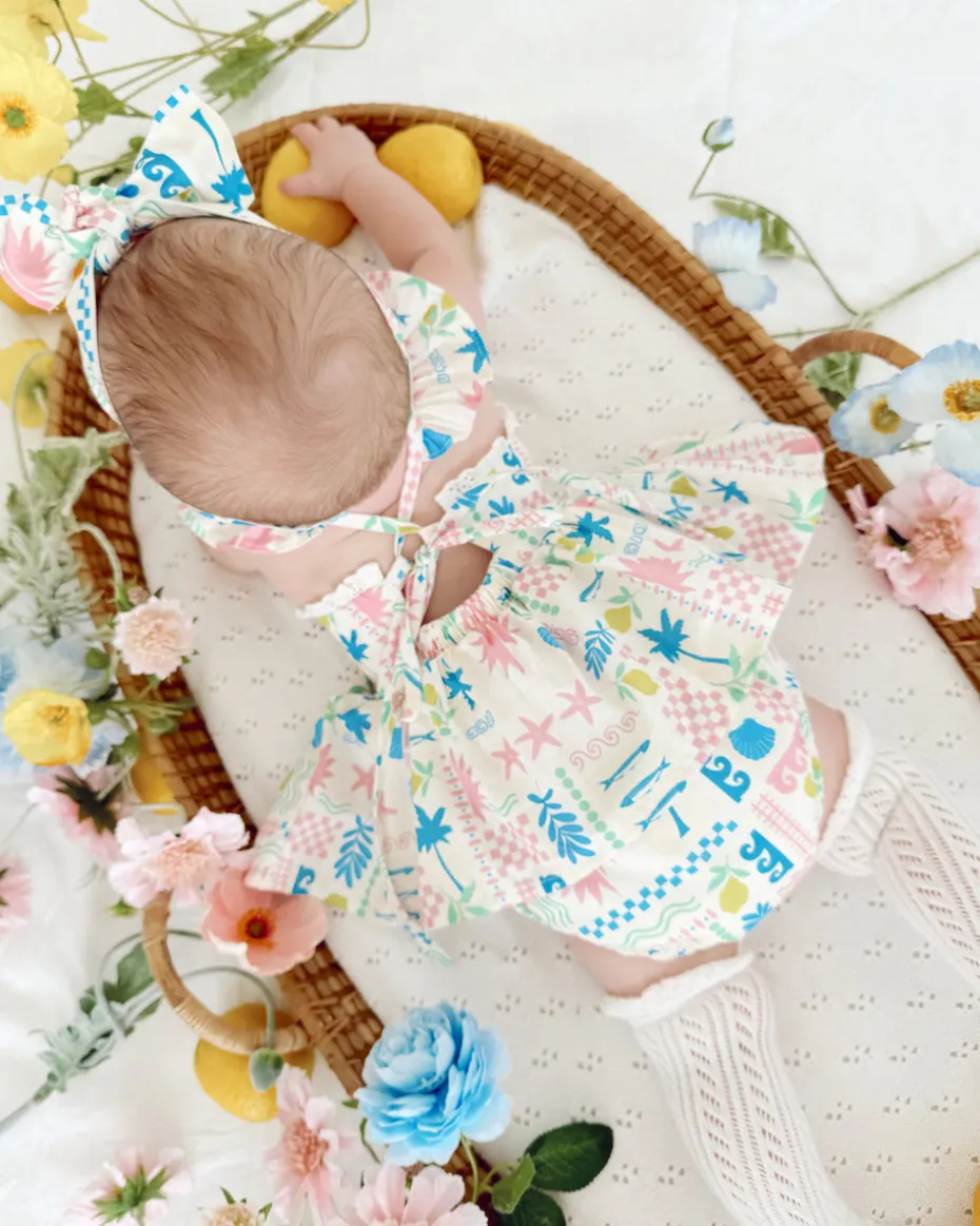 Tropicana Baby Girls Floral Romper