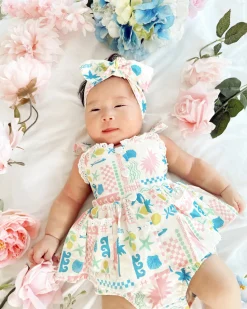 Tropicana Baby Girls Floral Romper