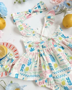 Tropicana Baby Girls Floral Romper
